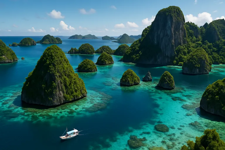 Raja ampat: een unieke bestemming vol avontuur en schoonheid